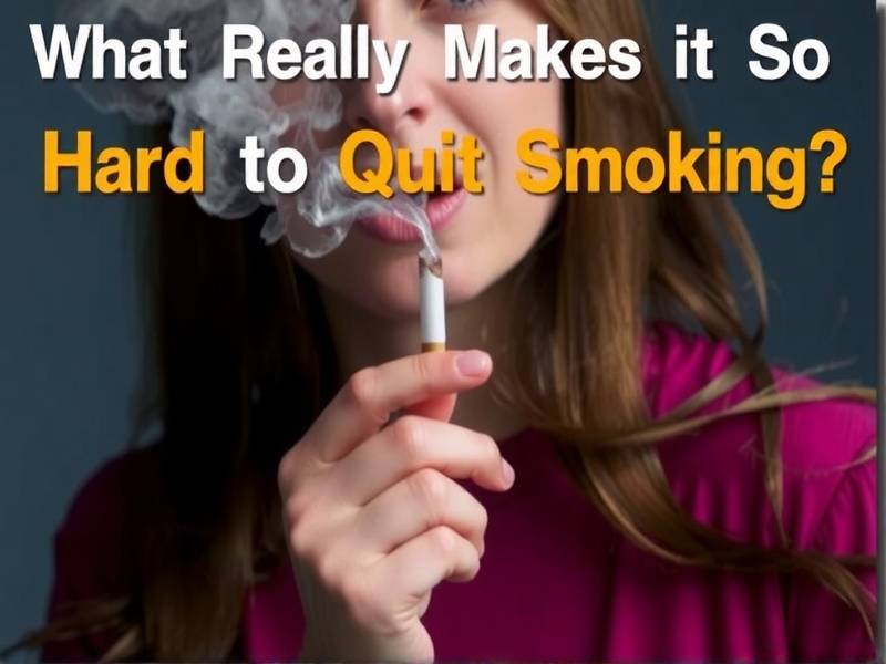 What Really Makes It So Hard to Quit Smoking?