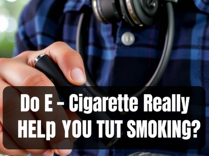 Do E-Cigarettes Really Help You Quit Smoking?
