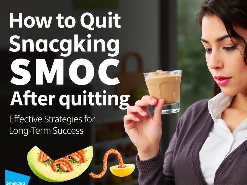 How to Quit Snacking After Quitting Smoking: Effective Strategies for Long-Term Success
