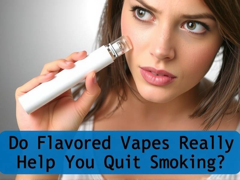 Do Flavored Vapes Really Help You Quit Smoking?