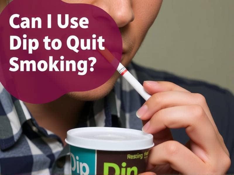 Can I Use Dip to Quit Smoking? A Guide to Effective Smoking Cessation Methods