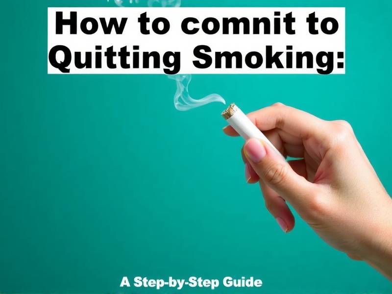 How to Commit to Quitting Smoking: A Step-by-Step Guide