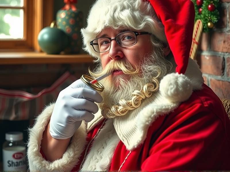 Why Did Santa Quit Smoking?