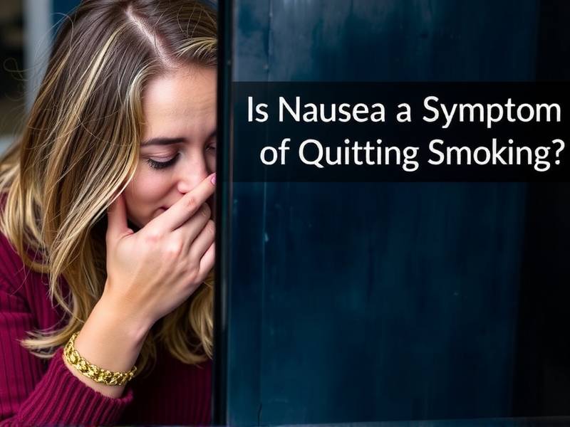 Is Nausea a Symptom of Quitting Smoking?