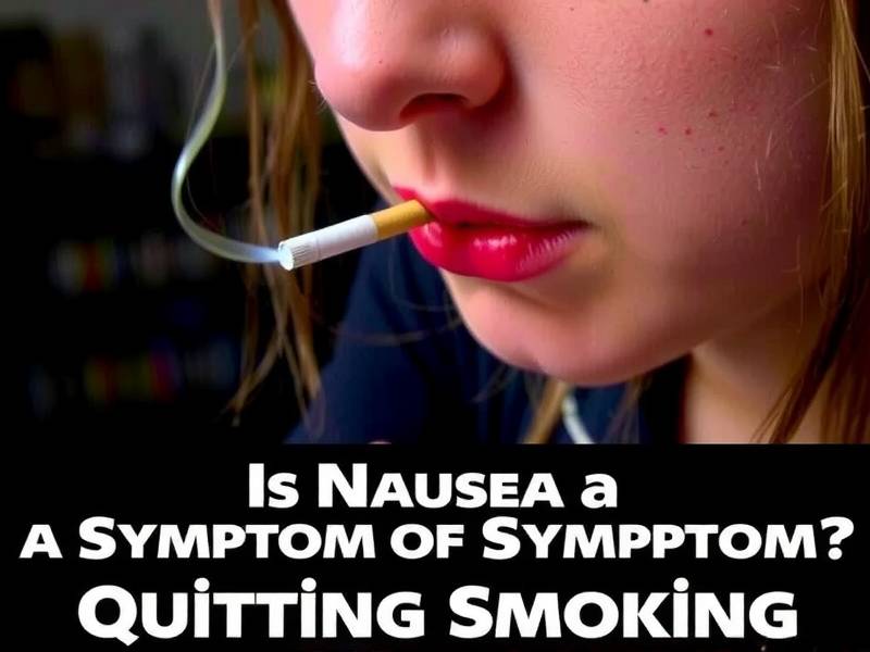 Is Nausea a Symptom of Quitting Smoking?(1)
