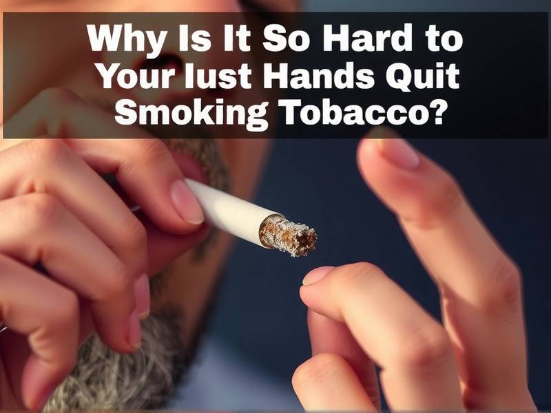 Why Is It So Hard to Quit Smoking Tobacco?