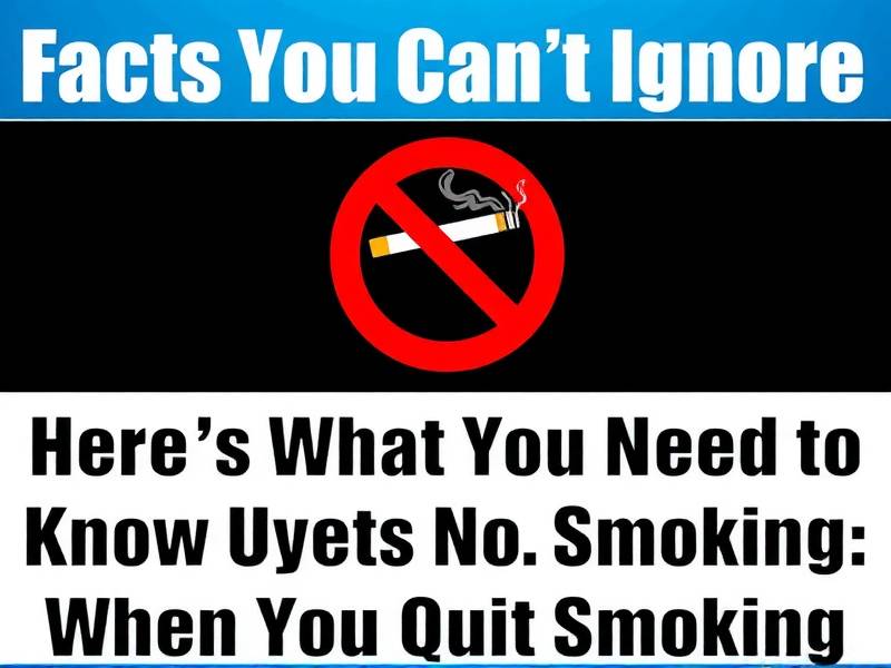Here's What You Need to Know When You Quit Smoking: Facts You Can't Ignore