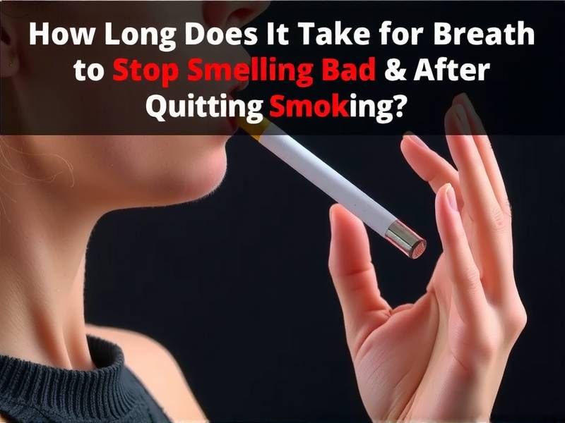 How Long Does It Take for Breath to Stop Smelling Bad After Quitting Smoking?