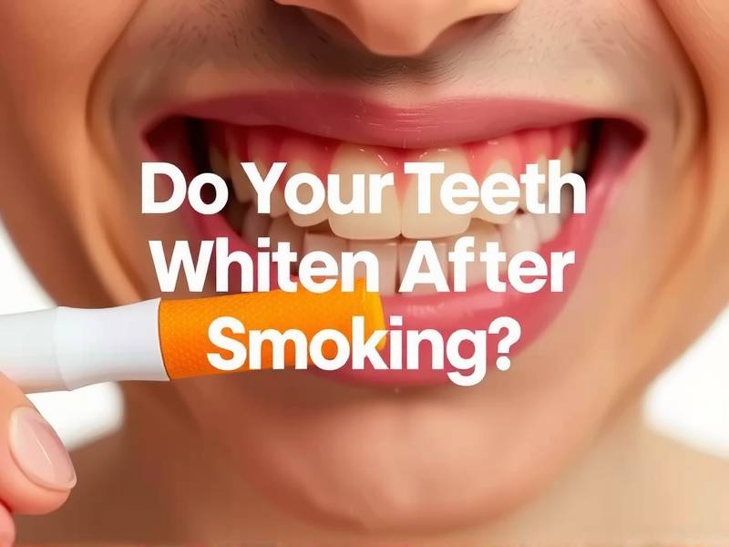 Do Your Teeth Whiten After Quitting Smoking?