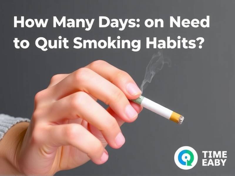 How Many Days Do You Need to Quit Smoking Habits? A Guide to Quitting Smoking in No Time
