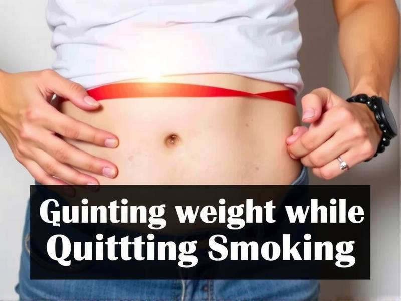 How to Stop Gaining Weight While Quitting Smoking