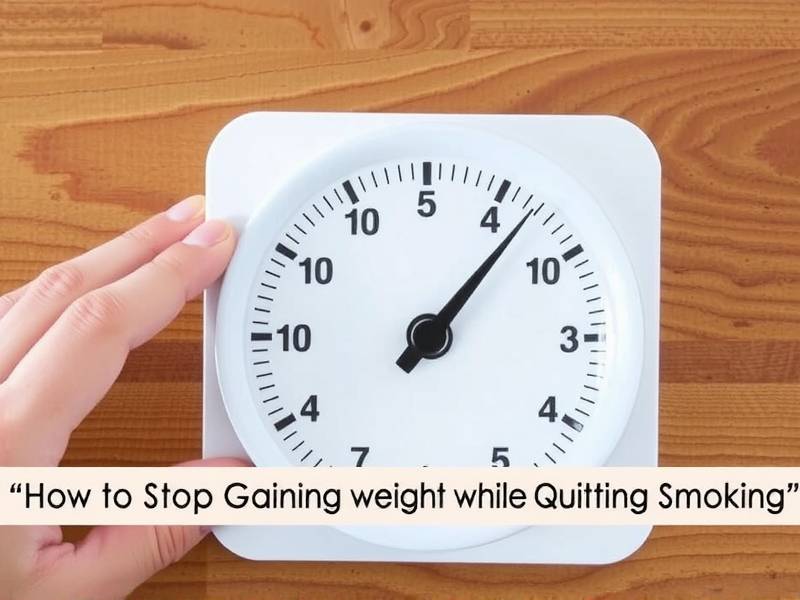 How to Stop Gaining Weight While Quitting Smoking(1)