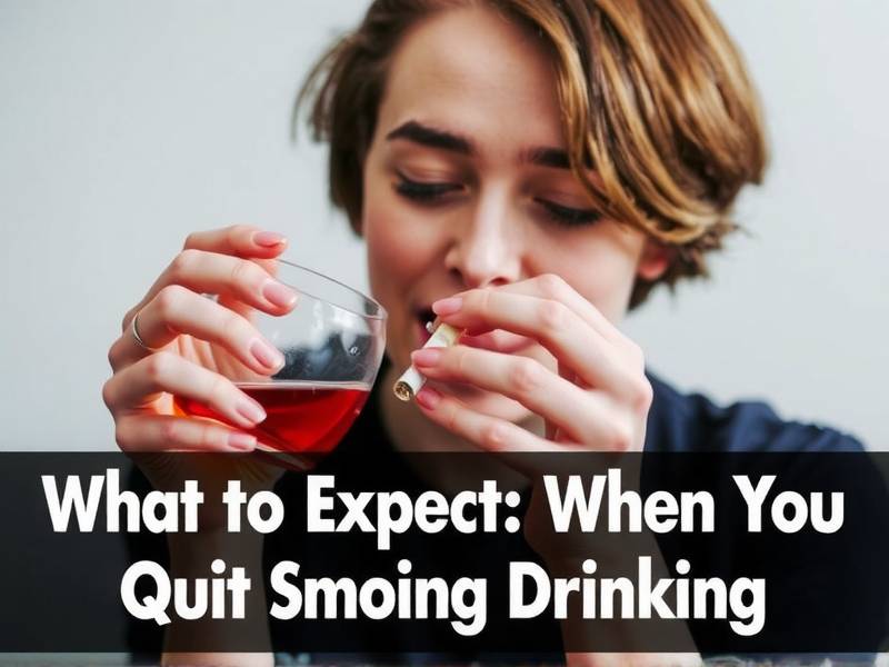 What to Expect When You Quit Smoking and Drinking