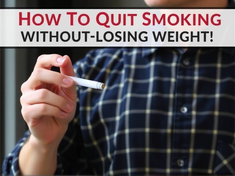 How to Quit Smoking Without Losing Weight: Effective Strategies for a Healthy Transition