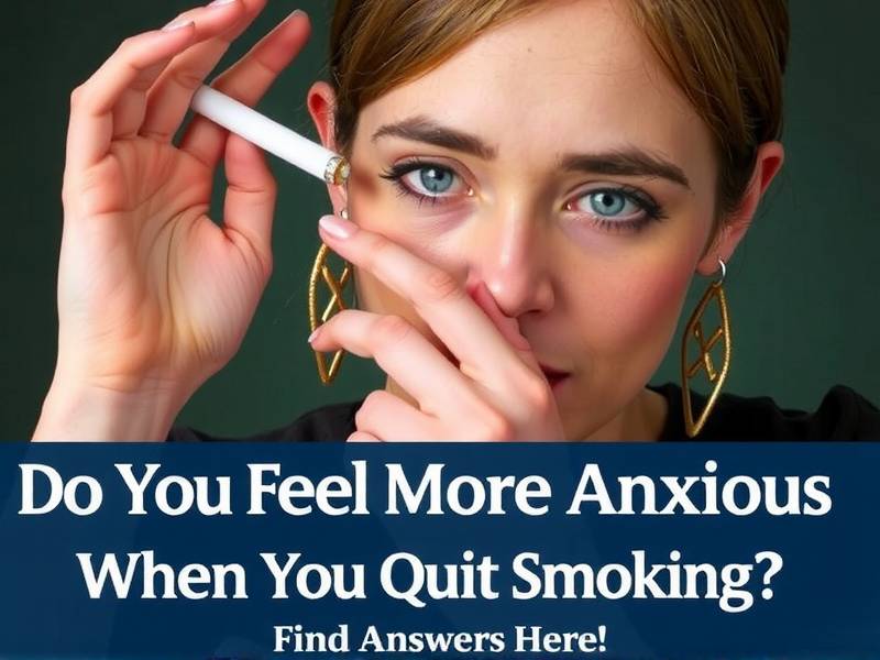 Do You Feel More Anxious When You Quit Smoking? Find Answers Here!