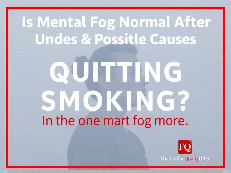 Is Mental Fog Normal After Quitting Smoking? Understanding the Possible Causes and How to Cope