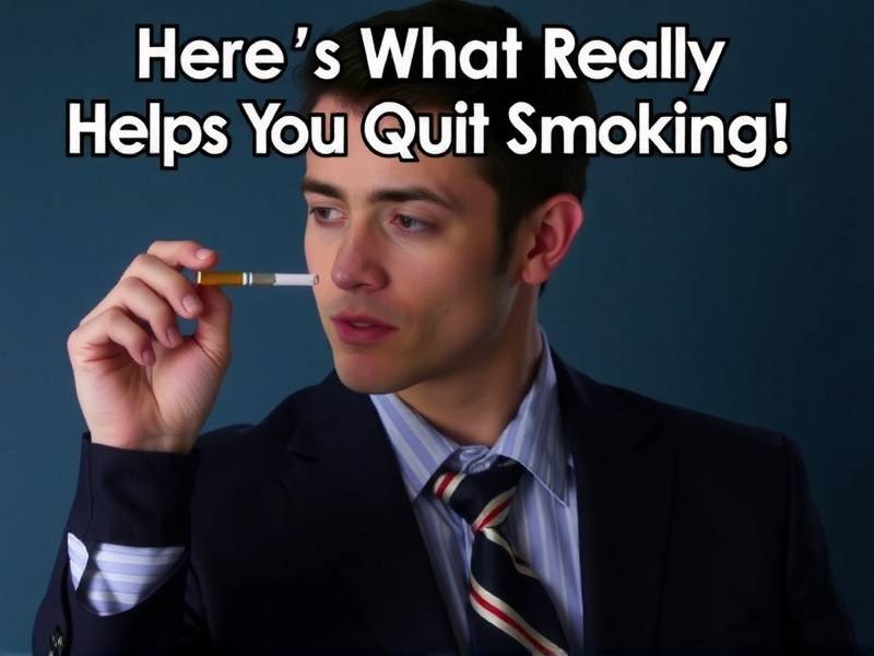 Here's What Really Helps You Quit Smoking!
