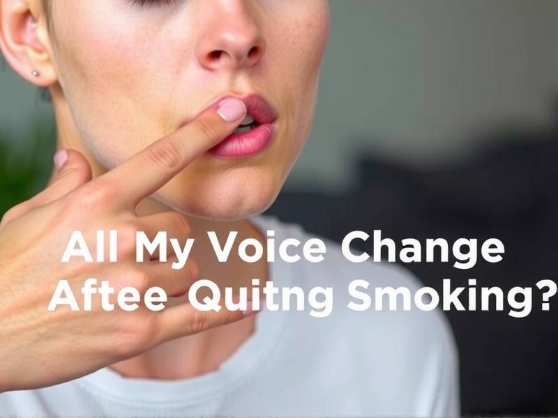 Will My Voice Change After Quitting Smoking?