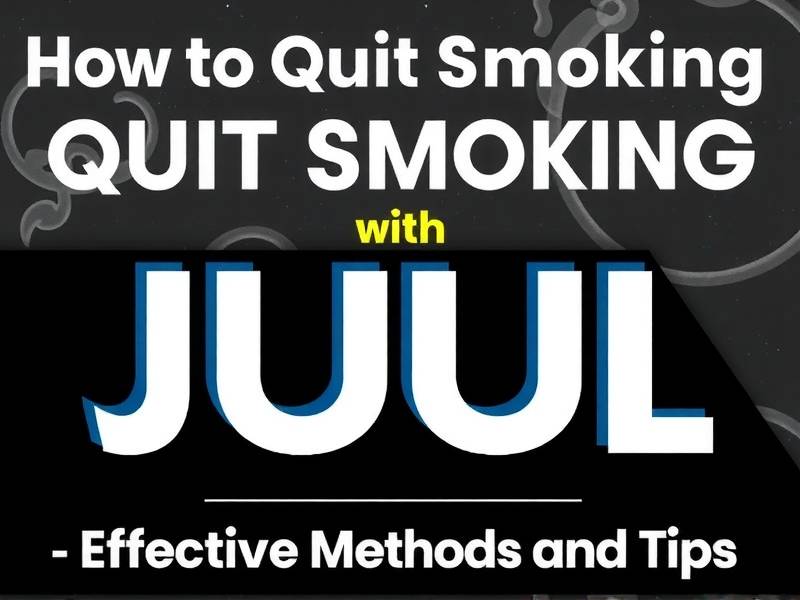 How to Quit Smoking with Juul: Effective Methods and Tips