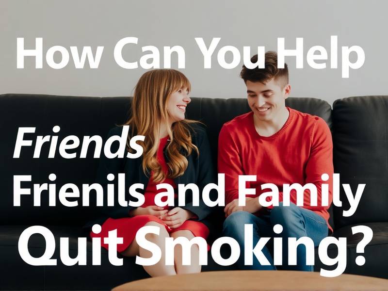 How Can You Help Friends and Family Quit Smoking?