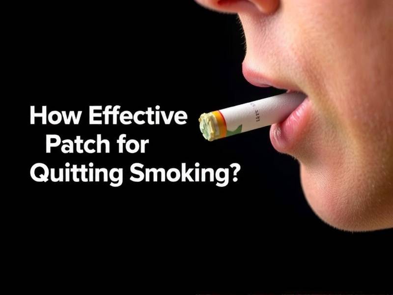 How Effective Is the Patch for Quitting Smoking? A Comprehensive Guide