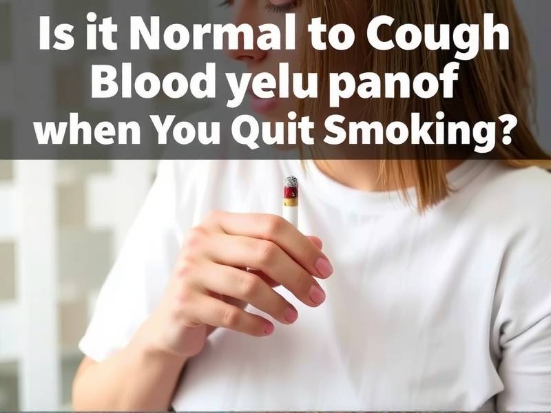 Is It Normal to Cough Blood When You Quit Smoking?
