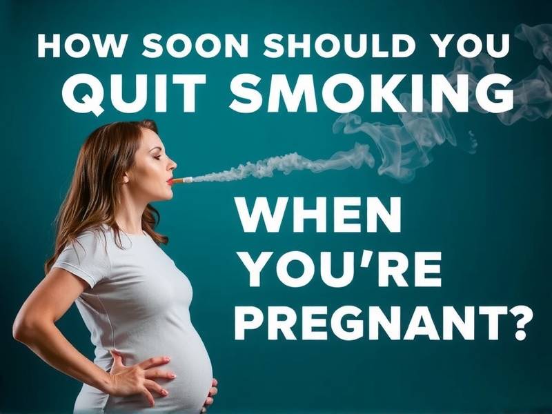 How Soon Should You Quit Smoking When You're Pregnant?