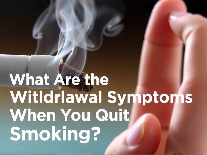 What Are the Withdrawal Symptoms When You Quit Smoking?