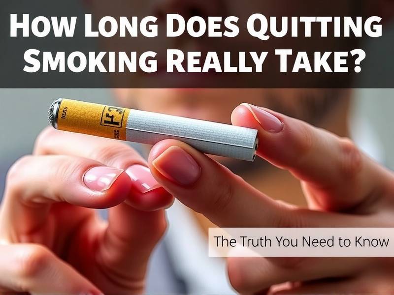 How Long Does Quitting Smoking Really Take? The Truth You Need to Know