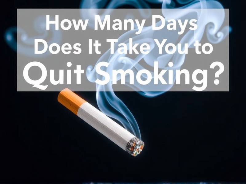 How Many Days Does It Take to Quit Smoking? A Guide to the Smoking Cessation Journey
