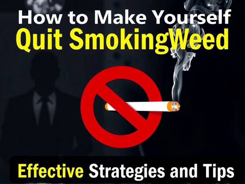 How to Make Yourself Quit Smoking Weed: Effective Strategies and Tips
