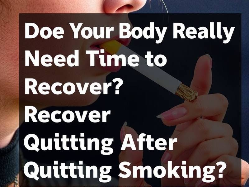Does Your Body Really Need Time to Recover After Quitting Smoking?