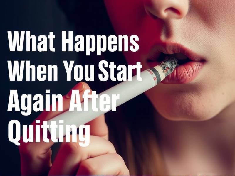 What Happens When You Start Smoking Again After Quitting: A Guide to the Potential Risks and Consequ