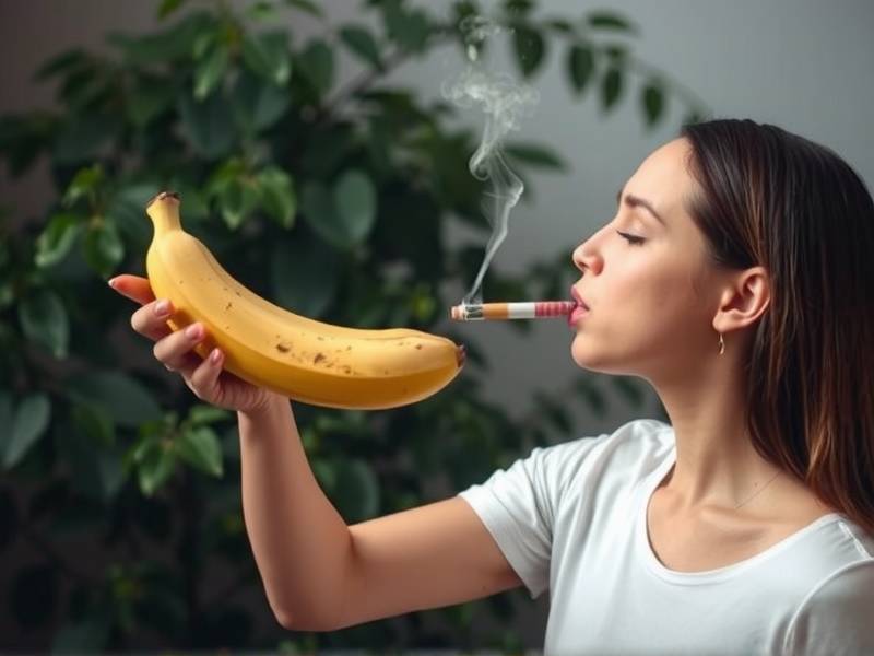 How Do Bananas Really Help You Quit Smoking?