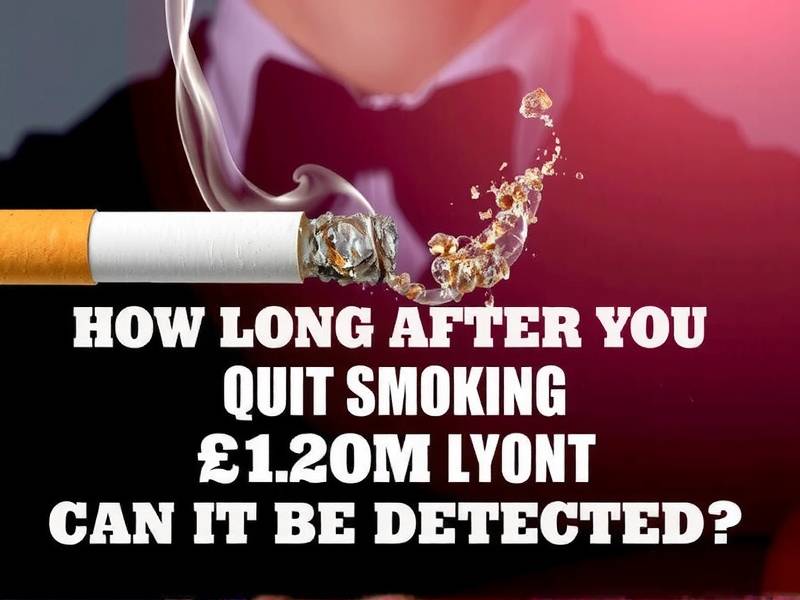 How Long After You Quit Smoking Can It Be Detected?(1)