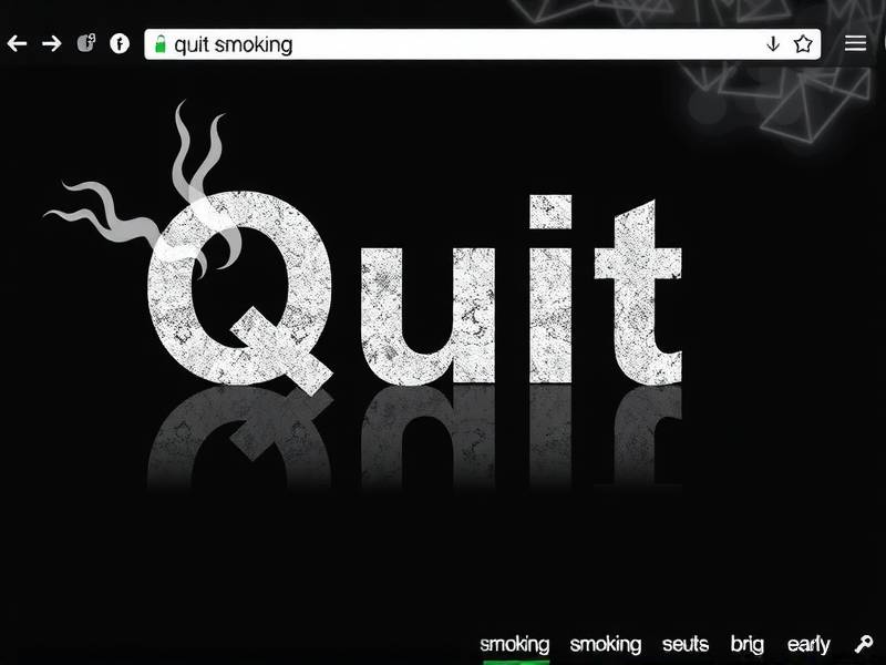 What Happens When You Type 'Quit Smoking' on the Web?