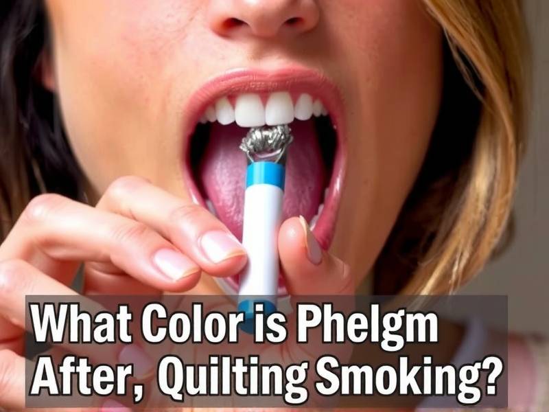 What Color Is Phlegm After Quitting Smoking?