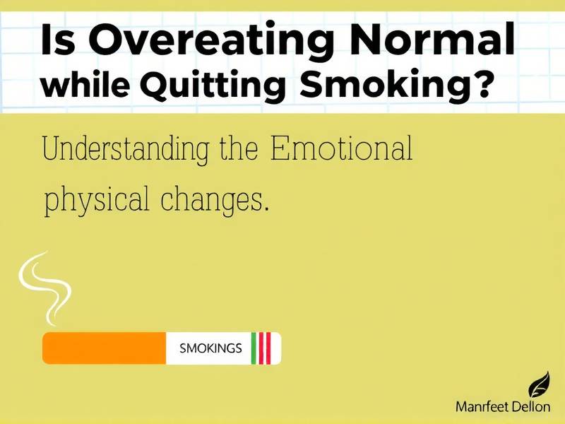 Is Overeating Normal While Quitting Smoking? Understanding the Emotional and Physical Changes