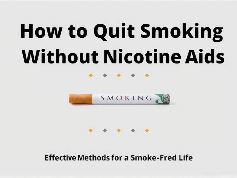 How to Quit Smoking Without Nicotine Aids: Effective Methods for a Smoke-Free Life