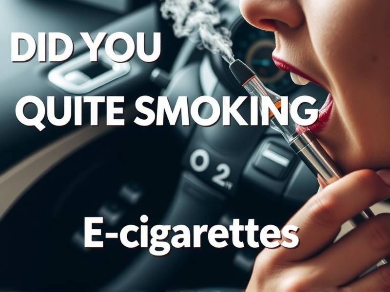 Did You Quit Smoking with E-Cigarettes? A Guide to Effective Methods and Resources