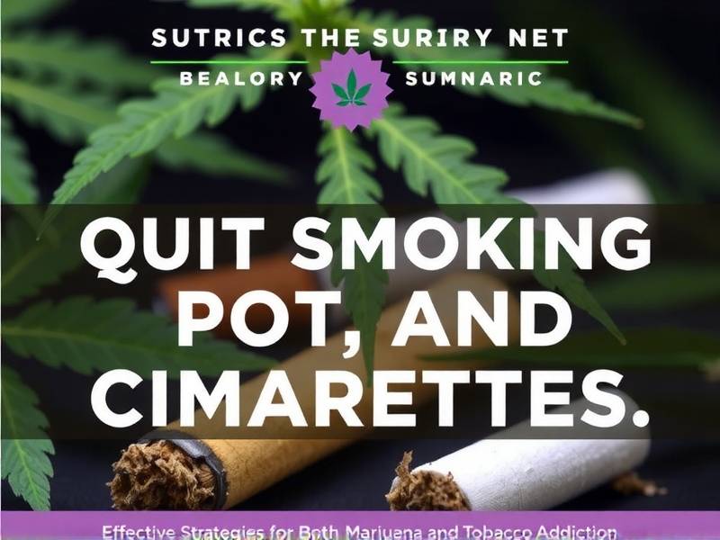 How to Quit Smoking Pot and Cigarettes: Effective Strategies for Both Marijuana and Tobacco Addictio