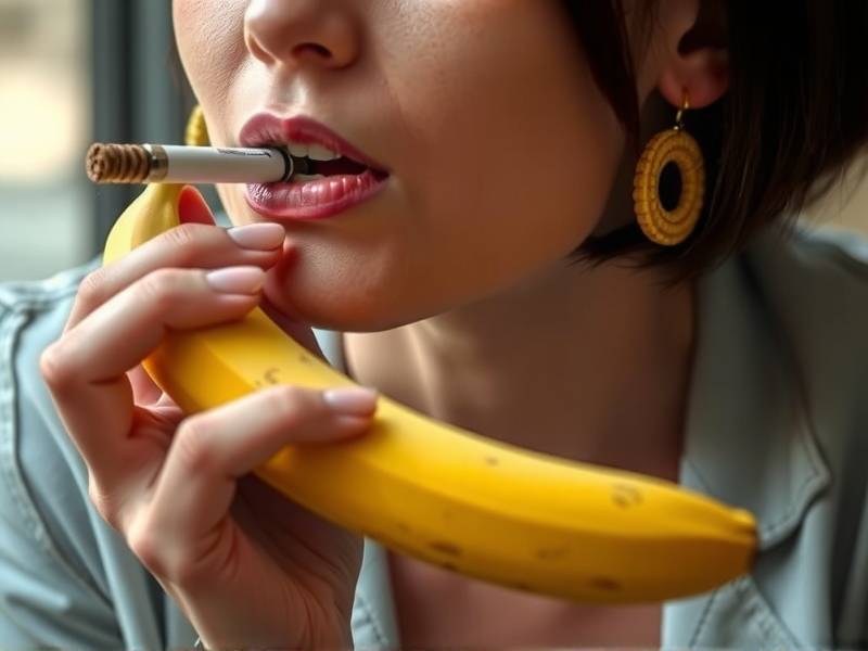 How Does a Banana Help People Quit Smoking?