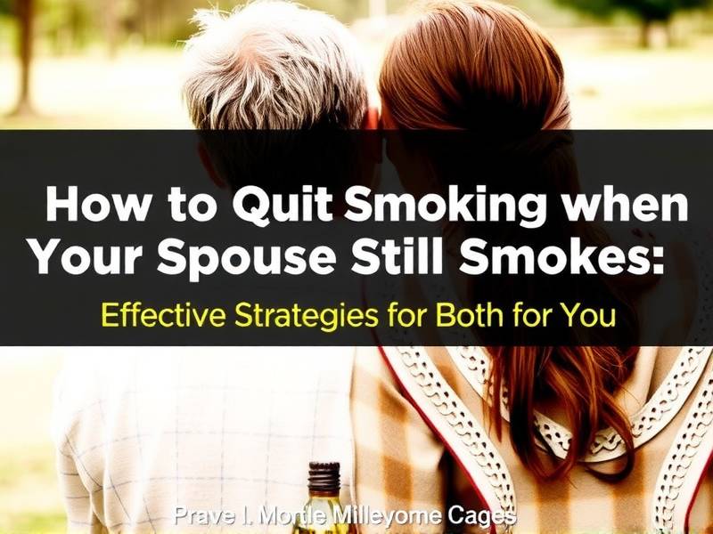 How to Quit Smoking When Your Spouse Still Smokes: Effective Strategies for Both of You
