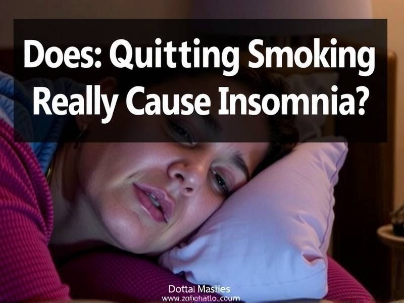 Does Quitting Smoking Really Cause Insomnia?