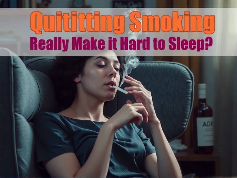 Does Quitting Smoking Really Make It Hard to Sleep?(1)