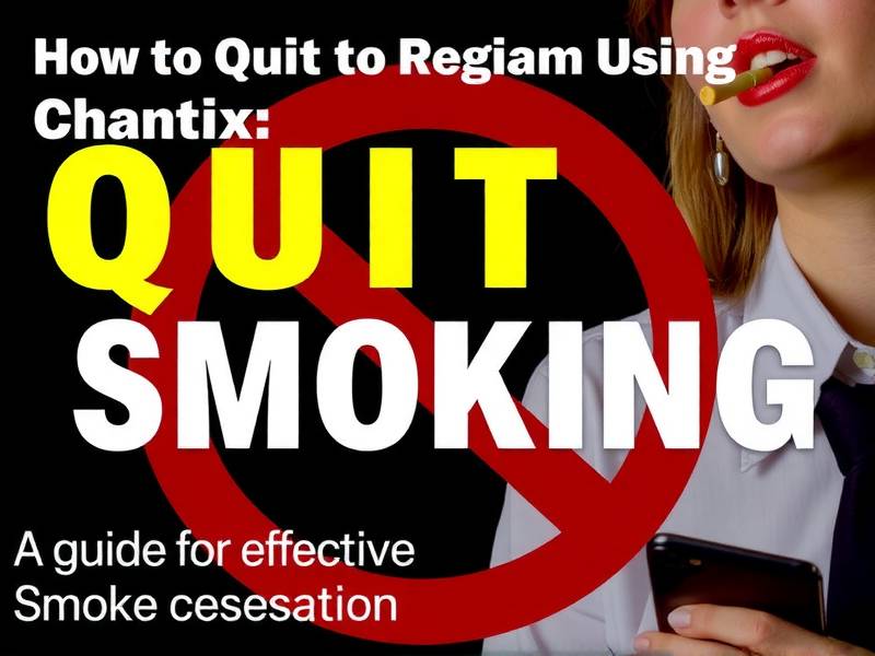 How to Quit Smoking While Using Chantix: A Guide for Effective Smoke cessation