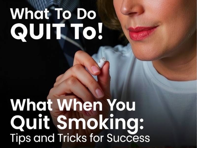 What to Do When You Quit Smoking: Tips and Tricks for Success