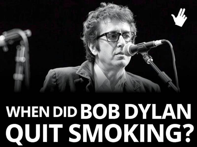When Did Bob Dylan Quit Smoking?(1)