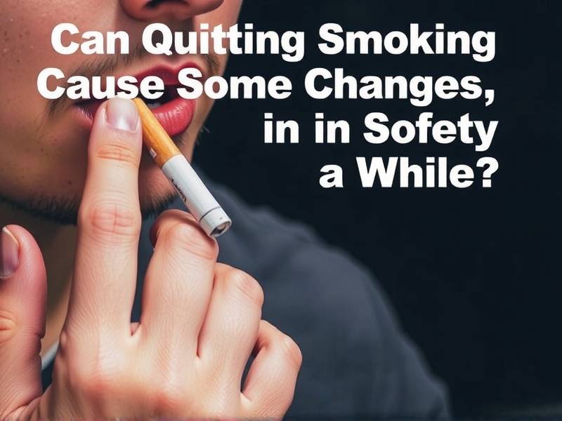 Can Quitting Smoking Cause Some Changes in Society for a While?