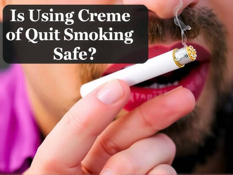 Is Using Creme of Tatar to Quit Smoking Safe?